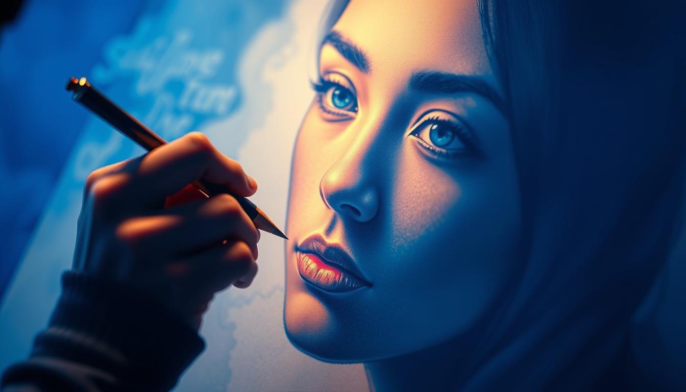 advanced portrait drawing