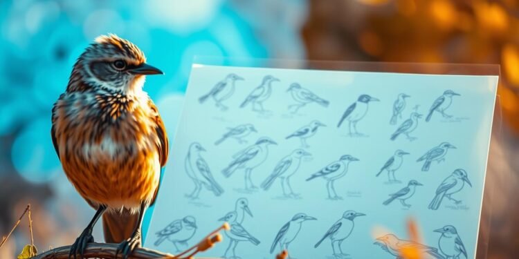 bird drawing techniques