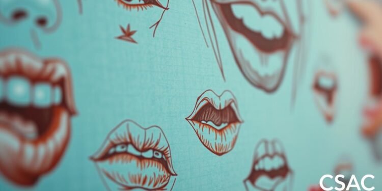 drawing mouths