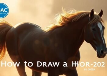 horse drawing